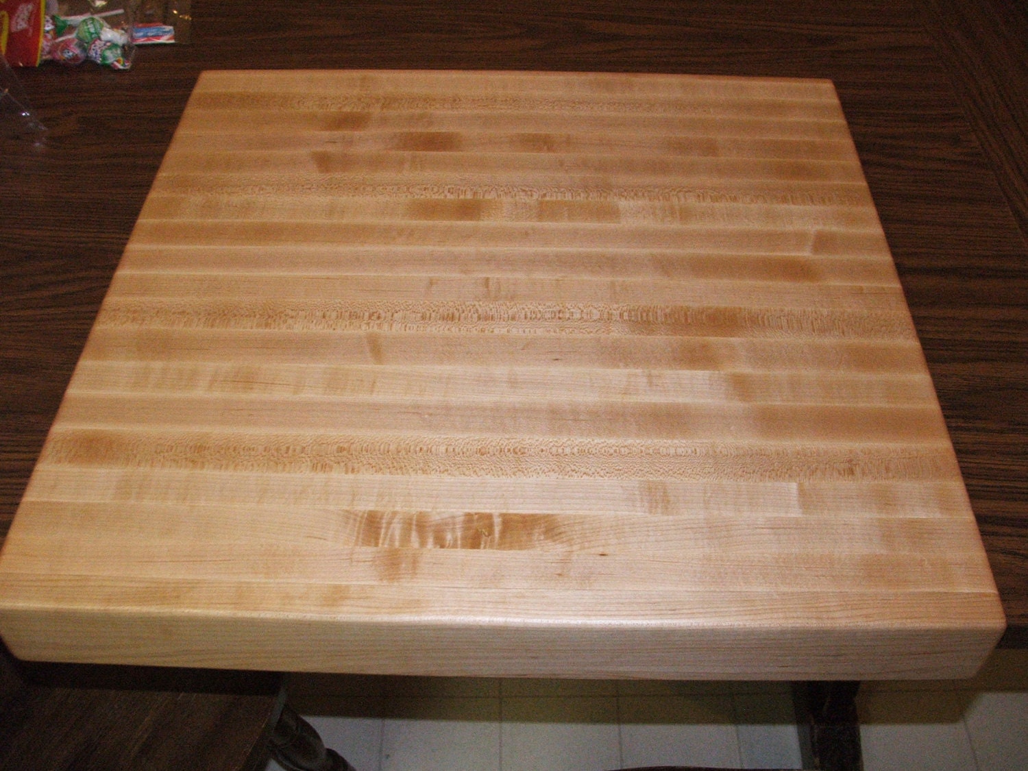 Rock Maple Butcher Block Cutting Board - 15\ x 20\ x 1 1\/2\