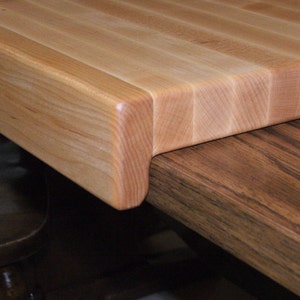 Hard maple cutting board 24.5 inches deep and 26 inches wide