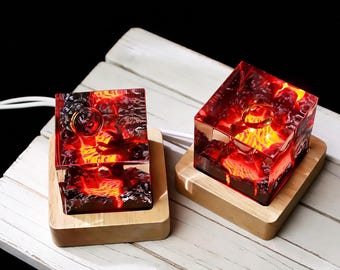 Diorama Ring Lamp,Lord of Ring Epoxy Resin Night Light,Rings Custom Epoxy Resin Lamp,Handmade Rings Lord Resin Lamp,Birthday Gift for Him