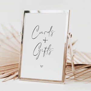 LUX Cards & Gifts Wedding Printable Template Download Sign