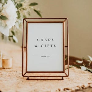 CORA Cards & Gifts Wedding Printable Template Download Sign