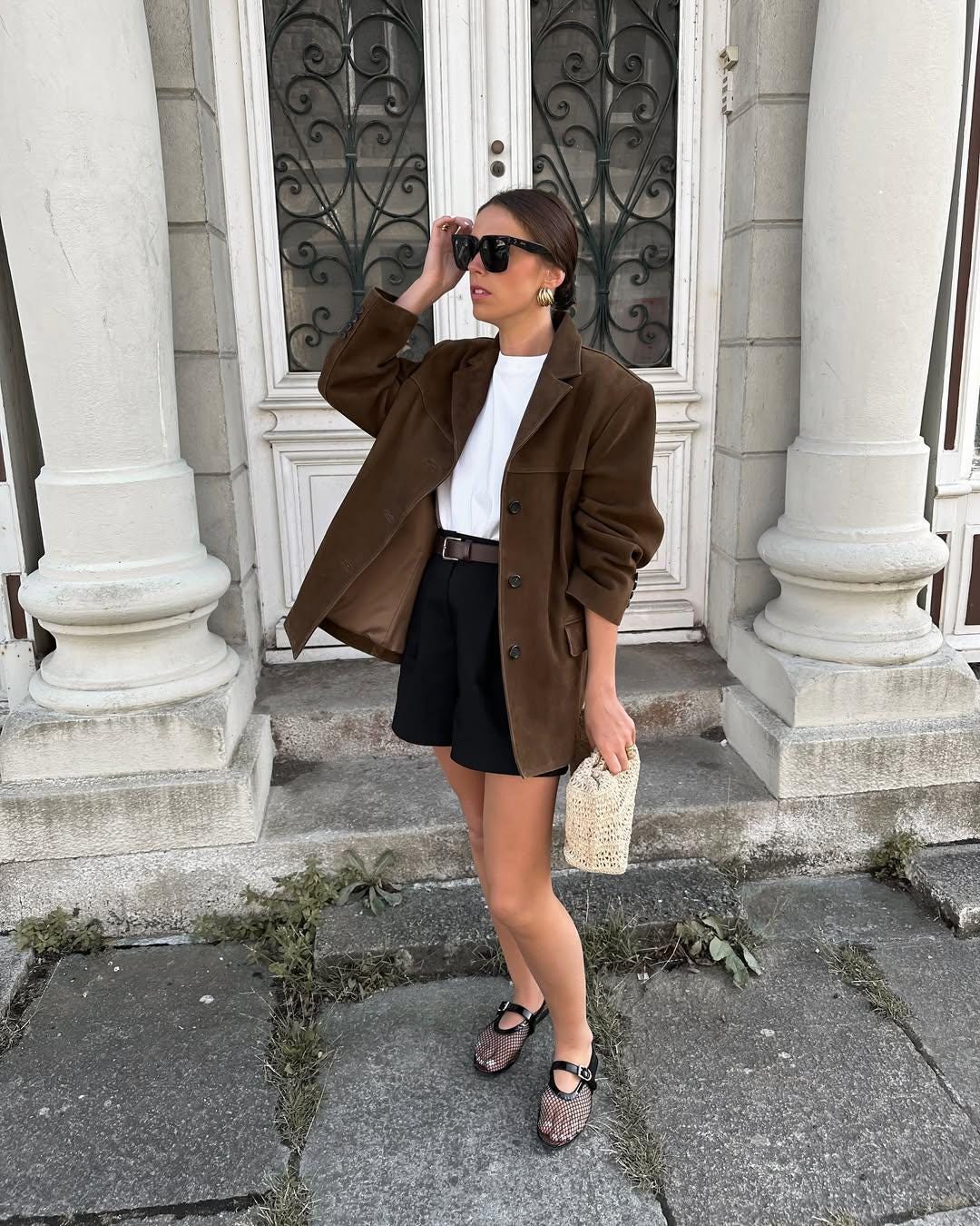 ジャケット・アウター 90s Italian Vintage Brown Suede Jacket 90s Italian Vintage Brown Suede Jacket Shop Vintage Men's Leather