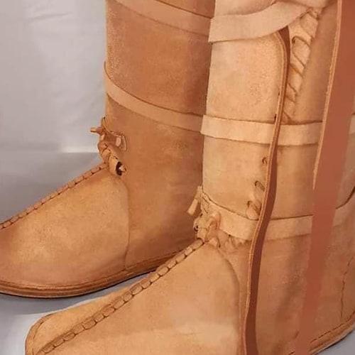 Ethnic Celtic Viking Norse Men's Boots