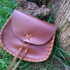 Leder Gürteltasche