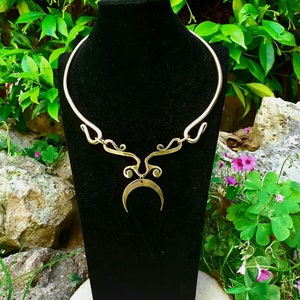 Collana Coppia Magnetica Sole E Luna - Gioielli Proiezione Ti Amo In 100 Lingue