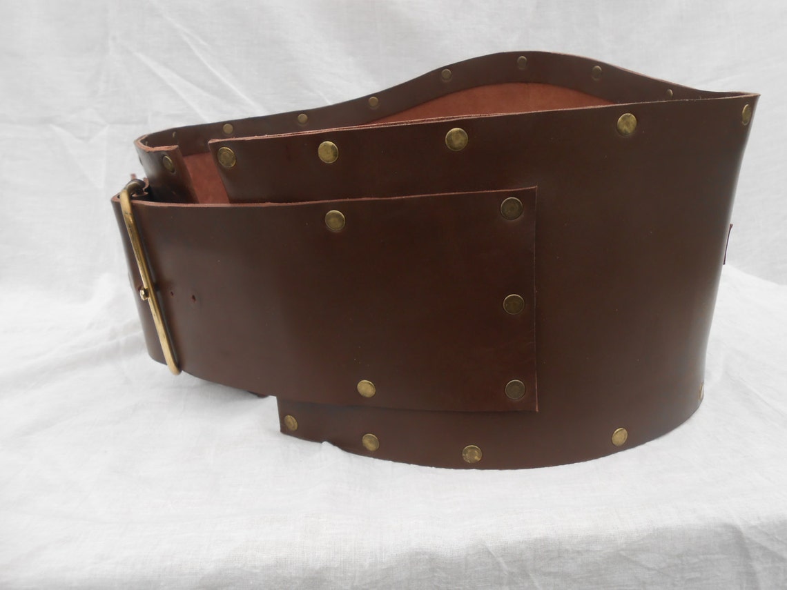 Leather Roman Belt Etsy