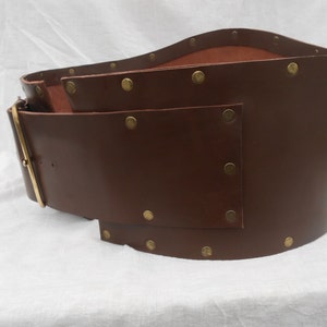 Leather Roman Belt - Etsy