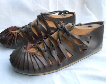 Leather sandals