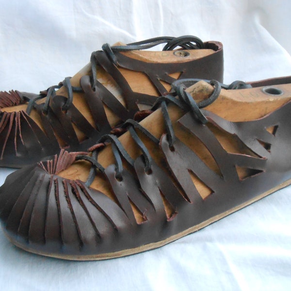 Sandalias de cuero
