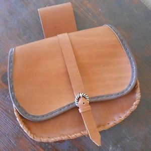 leather belt bag
