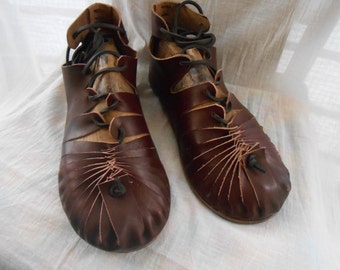 SACFOF Women Vintage Victorian Boots Lace Goth Lace Up