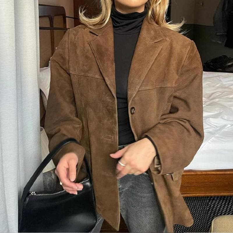 Women's Suede Blazer UK