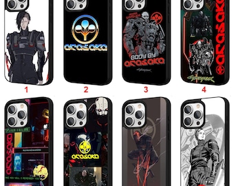 Funda para iPhone Arasaka Cyber Games para iPhone 11 12 13 14 15 16 17 Pro Max Plus Air / Funda personalizada para teléfono #D