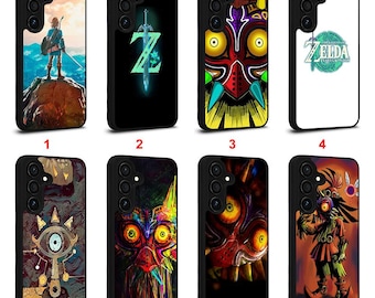 Funda personalizada The Legend of Samsung para Galaxy S22, S23, S24, S25, S26 Plus, Ultra Note 10, 20, Z Fold Flip Series, n.° E