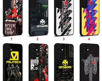 Funda Arasaka Cyber Games para Samsung Galaxy S22 S23 S24 S25 S26 Plus Ultra Note 10 20 Z Fold Flip Series Funda personalizada para teléfono #B