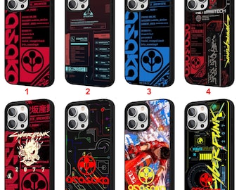 Funda para iPhone Arasaka Cyber Games para iPhone 11 12 13 14 15 16 17 Pro Max Plus Air / Funda personalizada para teléfono #A