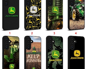 Green Tractor Samsung Case for Galaxy S22 S23 S24 S25 S26 Plus Ultra Note 10 20 Z Fold Flip Series Personalized Custom Phone Case #F