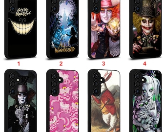 Funda de Alicia en el País de las Maravillas para Samsung Galaxy S22 S23 S24 S25 S26 Plus Ultra Note 10 20 Z Fold Flip Series Funda personalizada para teléfono #C