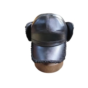 Genuine Leather Baseball Cap, Adjustable Cap, Handmade Leather Hat, Man Leather Cap, Unisex Cap, Fathers Day Gift