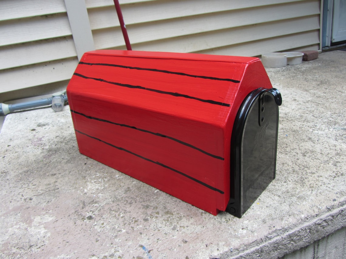 Handmade Custom Designed Dog House Mailbox Etsy
