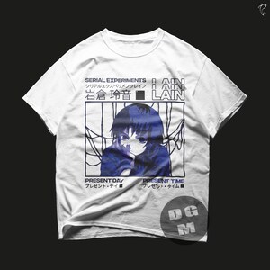 Limited Serial Experiments Lain Japanese Unisex Heavy Cotton Tee