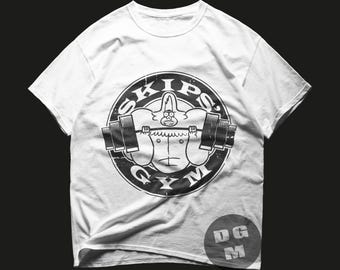 Limited Regular Show Skips Gym Unisex Heavy Cotton Tee