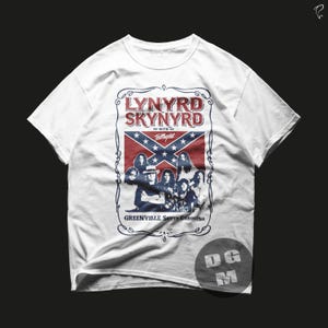 Limited Lynyrd Skynyrd Rock Band Unisex Heavy Cotton Tee