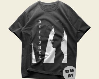 Deftones Metal Band Shirt, Limited Edition Unisex Heavy Cotton T-Shirt, Alt Metal Grafik T-Shirt, 90er Jahre Rock Band Merch, Geschenk für Musikfans