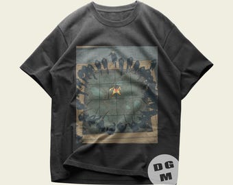 Limited Iconic Kill Bill Scene Unisex Heavy Cotton Tee - Cult Classic Movie Graphic Shirt - Tarantino Fan Gift - The Bride Action Scene Top