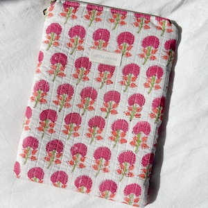 Capa personalizada para iPad - Feita à mão com fecho de zíper