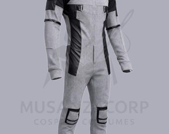 X-Force Deadpool Grey Cosplay Suit – Tactical Full Body Costume – Comic Con & Halloween Outfit