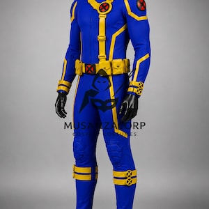 Cyclops Inspired Costume X-Men Avengers Cosplay Suit Comic Con