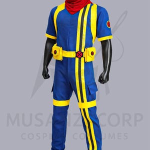 X-Men '97 Lucas Bishop Inspired Cosplay Costume, Jumpsuit