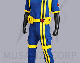 X-Men '97 Lucas Bishop Inspired Cosplay Costume, Jumpsuit