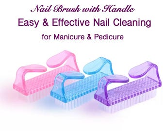 12 Nagelbürsten Set – Für Saubere Nägel, Hände & Füße, Ergonomisches Design
