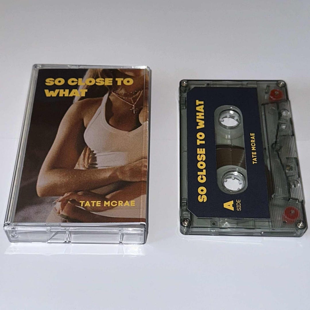 Tate Mcrae - so Close to What Cassette Tape - Etsy
