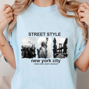 New York Sublimation PNG Design for T-Shirts and Crafts, NYC Clipart Digital Download, Trendy New York PNG for Sublimation Projects
