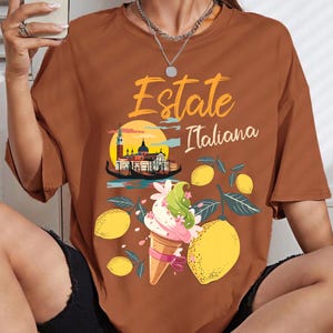 Italian PNG Design for Travel Lovers and T-Shirt Crafted, Italy PNG Sublimation File with Vintage Landmarks and Italian-Inspired Artwork