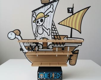 Display for Funko Bitty Pop - One piece - Going Merry