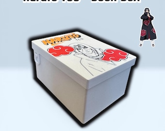 Naruto TCG Deck Box V2 "Itachi" + Complete Token & Counter Kit (Created for Mythos TCG)