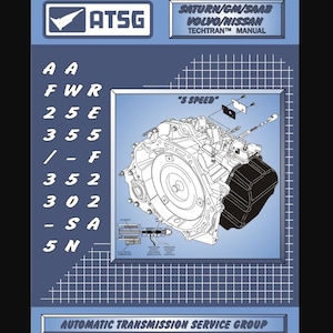 AW55-50SN AW55-51SN RE5F22A AF23 AF33-5 FA57 Transmission Service Repair