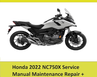 Honda 2021 NC750X Service Manual Maintenance Repair - Etsy