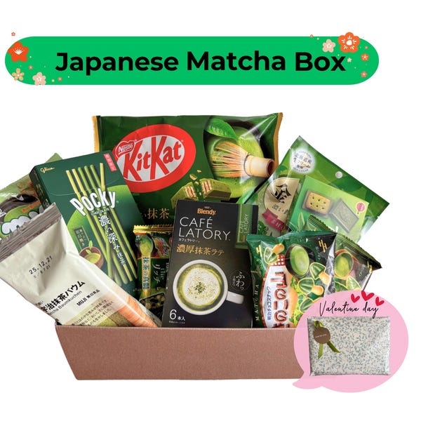 Japanse matcha-snackdoos – Authentiek cadeau groene thee