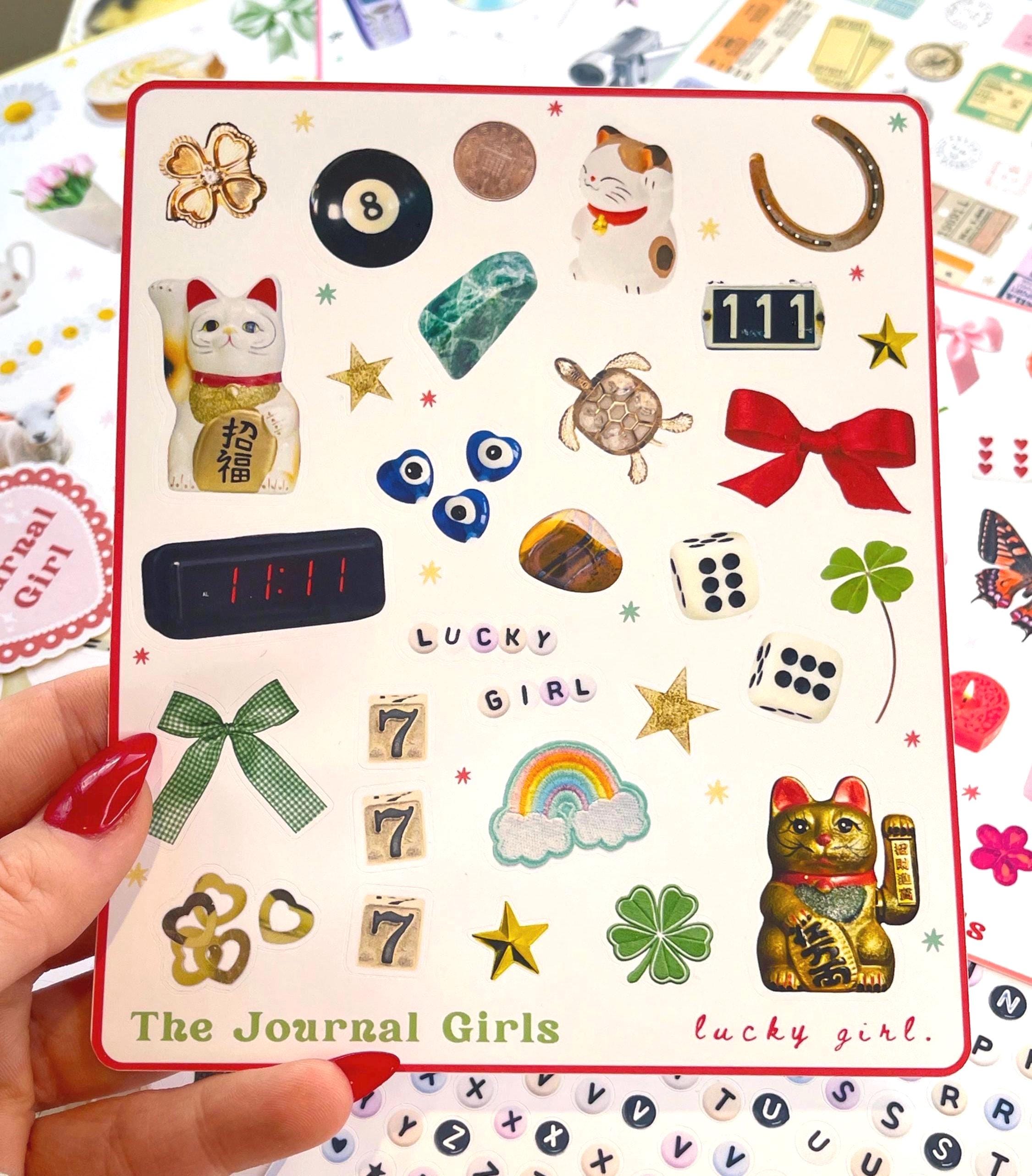 Lucky girl journal - Etsy 日本
