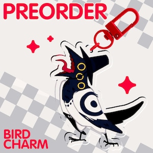 PREORDER Kpop Demon Hunters Bird Acrylic Charm