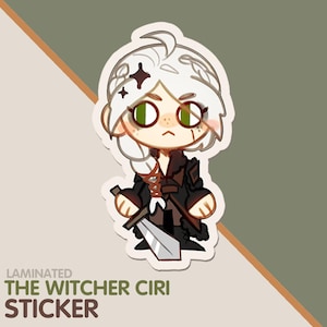 The Witcher Ciri Sticker