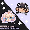 WenClair Chibi Head Mini Stickers product logo