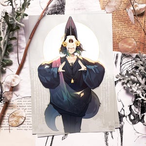 Tighnari Skull Art Print