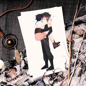 Xiao x Venti Art Print