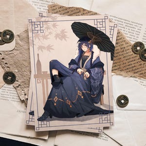 Yelan Art Print